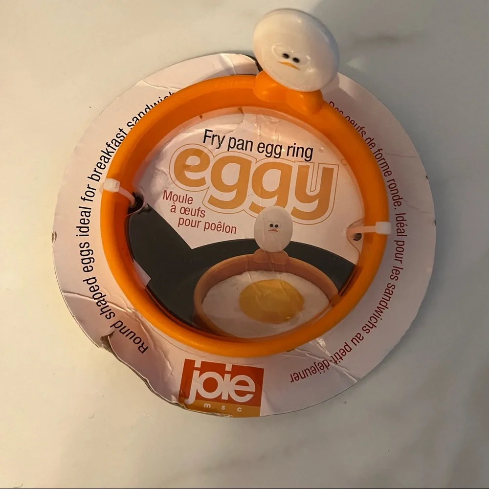 💕 🛍🏙3️⃣ for $1️⃣5️⃣ Bundle of 2 Joie eggy fry pan egg ring